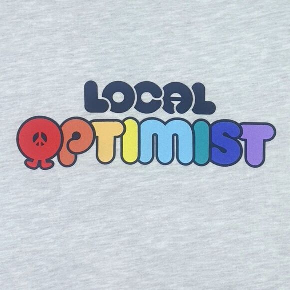 MadHappy Local Optimist Fleece Crewneck Sweatshirt - Size Medium - Picture 2 of 7